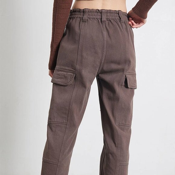 Pacsun Brownie Utility Cargo Pants Relaxed Fit Y2K Style Dusty Purple Small - Picture 6 of 9